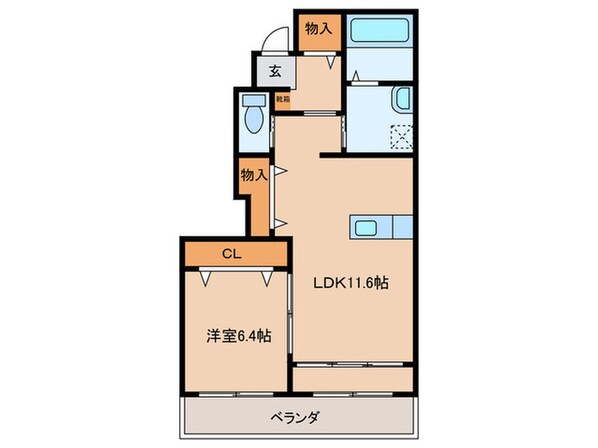 グレーシアの物件間取画像